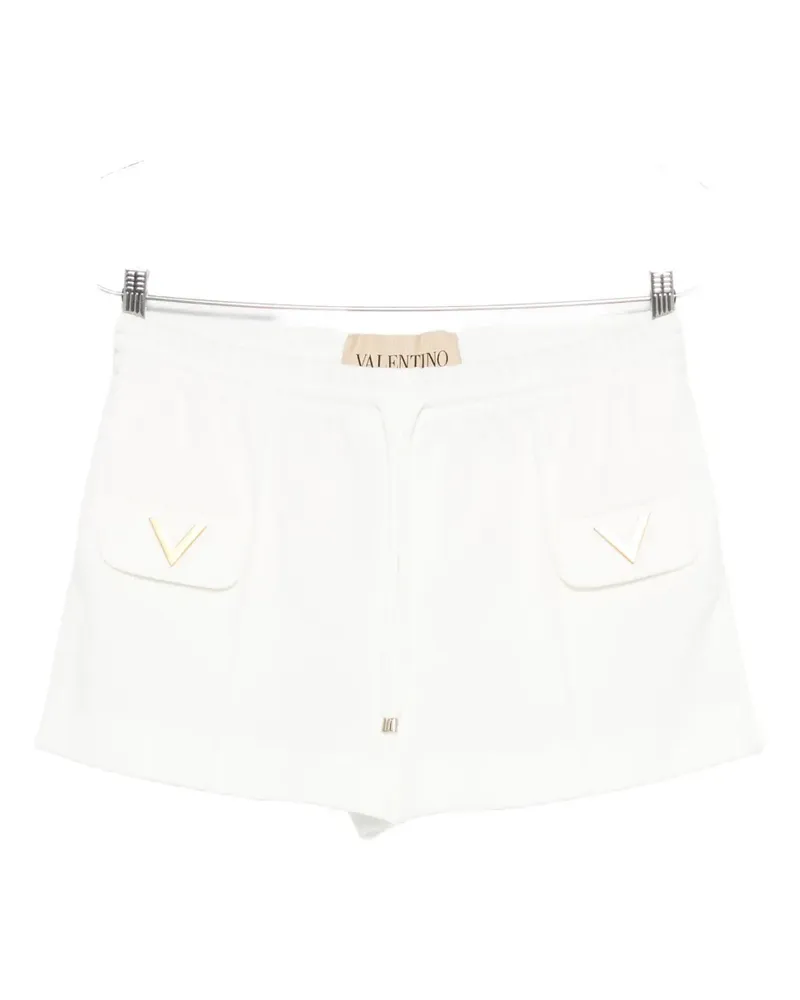 Valentino Garavani Shorts mit Taschendetail - Weiß Weiß