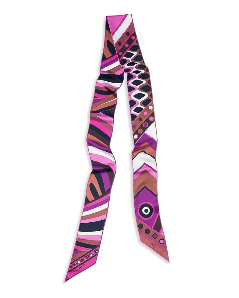 Emilio Pucci Schal mit Vivara-Print - Rosa Rosa