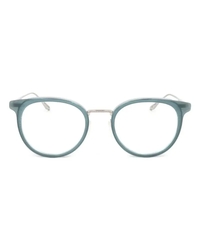 Barton Perreira Brille mit rundem Gestell - Blau Blau