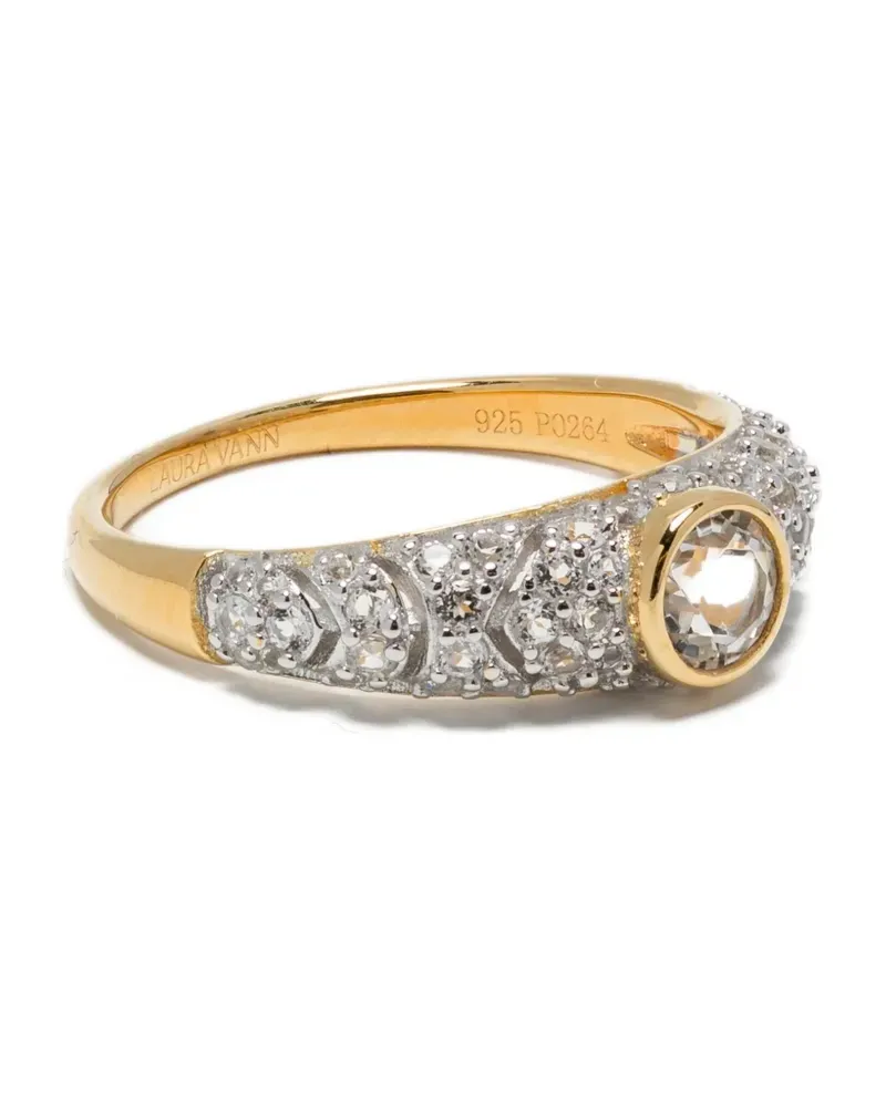 V JEWELLERY Schmaler Ring - Silber Silber