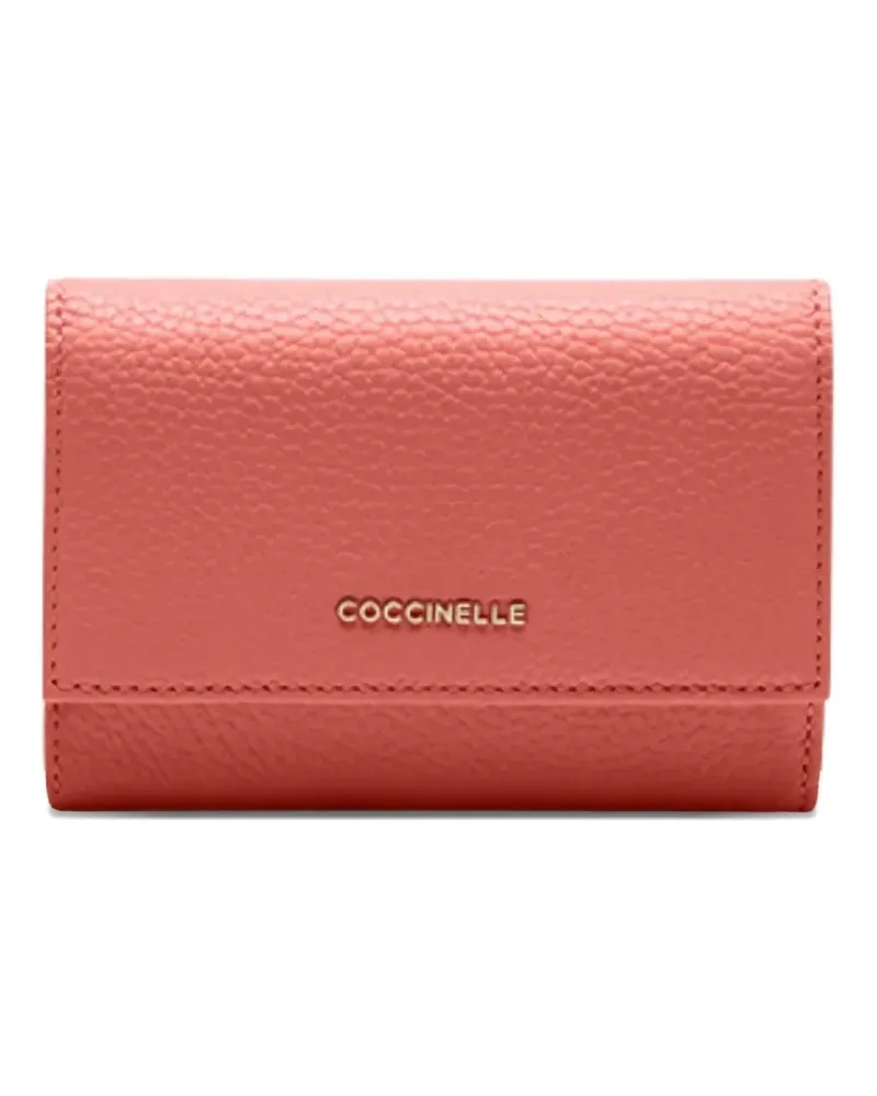 Coccinelle leather long wallet - Rosa Rosa