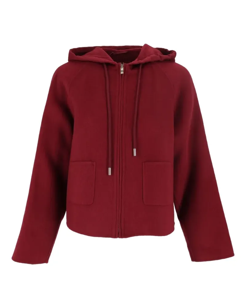 Max Mara Radente hooded jacket - Rot Rot