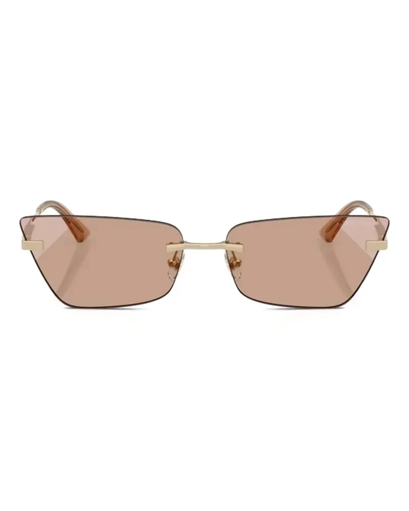 Jimmy Choo Geometrische Soraya Sonnenbrille - Gold Gold
