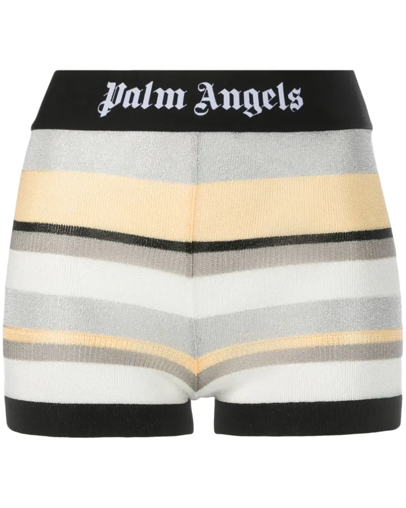 Palm Angels Gestreifte Shorts - 8401 MULTICOLOR WHITE 8401