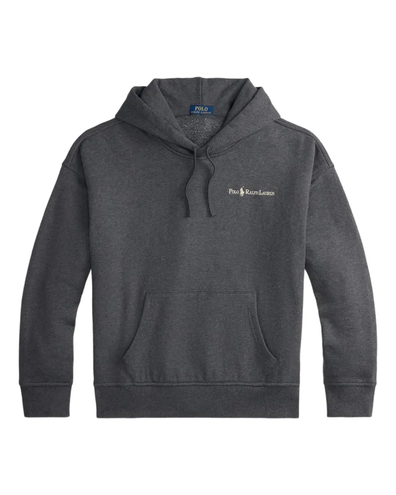 Ralph Lauren Hoodie mit Logo-Stickerei - Grau Grau
