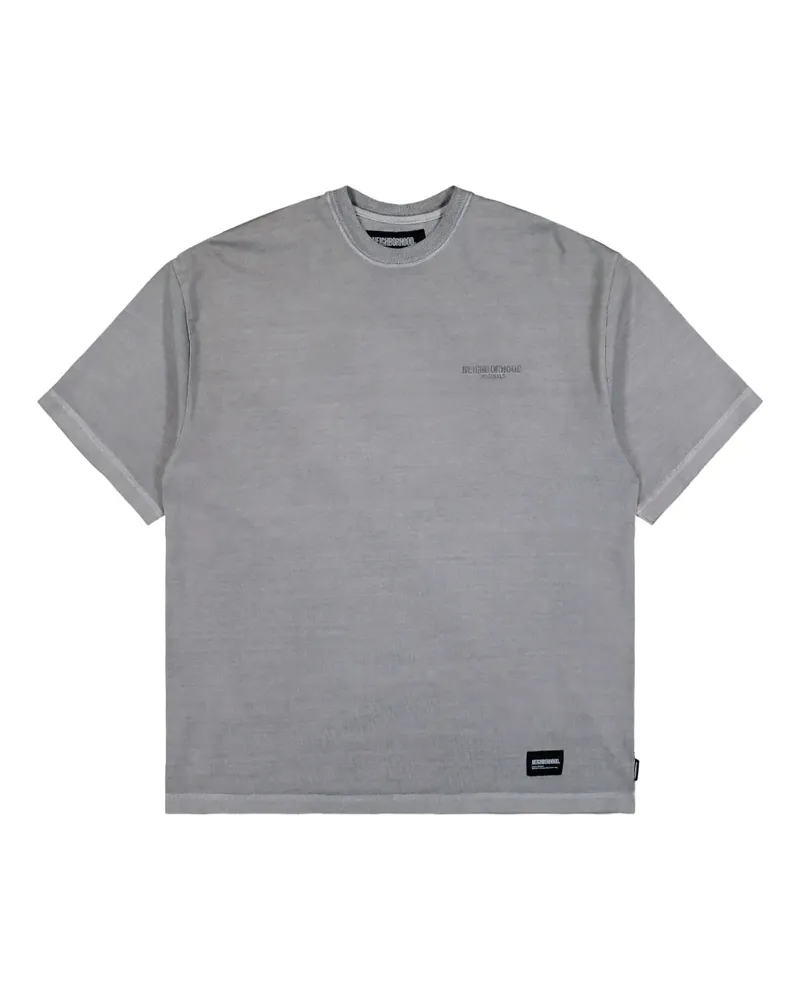 Neighborhood Pigmentgefärbtes T-Shirt - Grau Grau