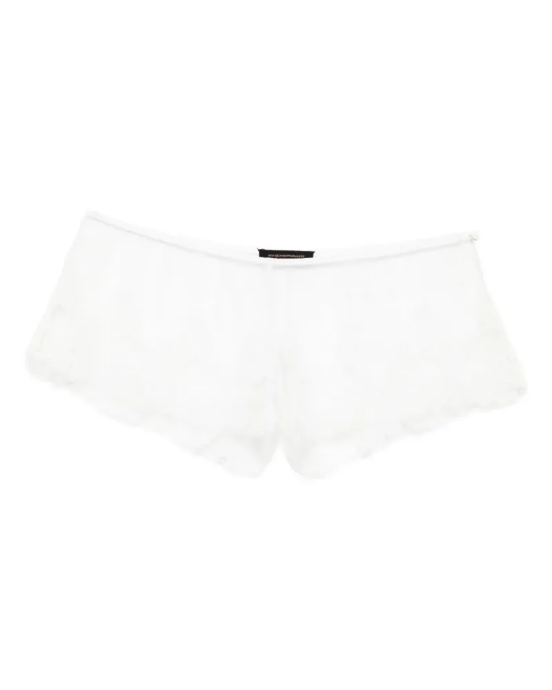 Kiki De Montparnasse Fleur Veloutée Shorts - Nude Nude