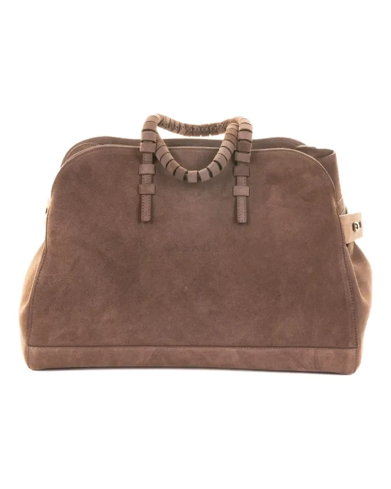 Casadei Park Avenue Tote Bag aus Wildleder - Braun Braun