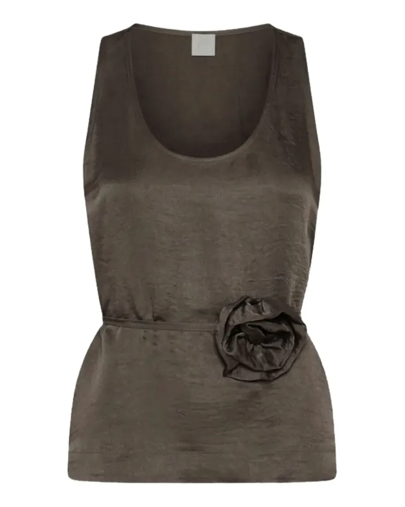 MARELLA floral appliqué tank top - Grün Grün