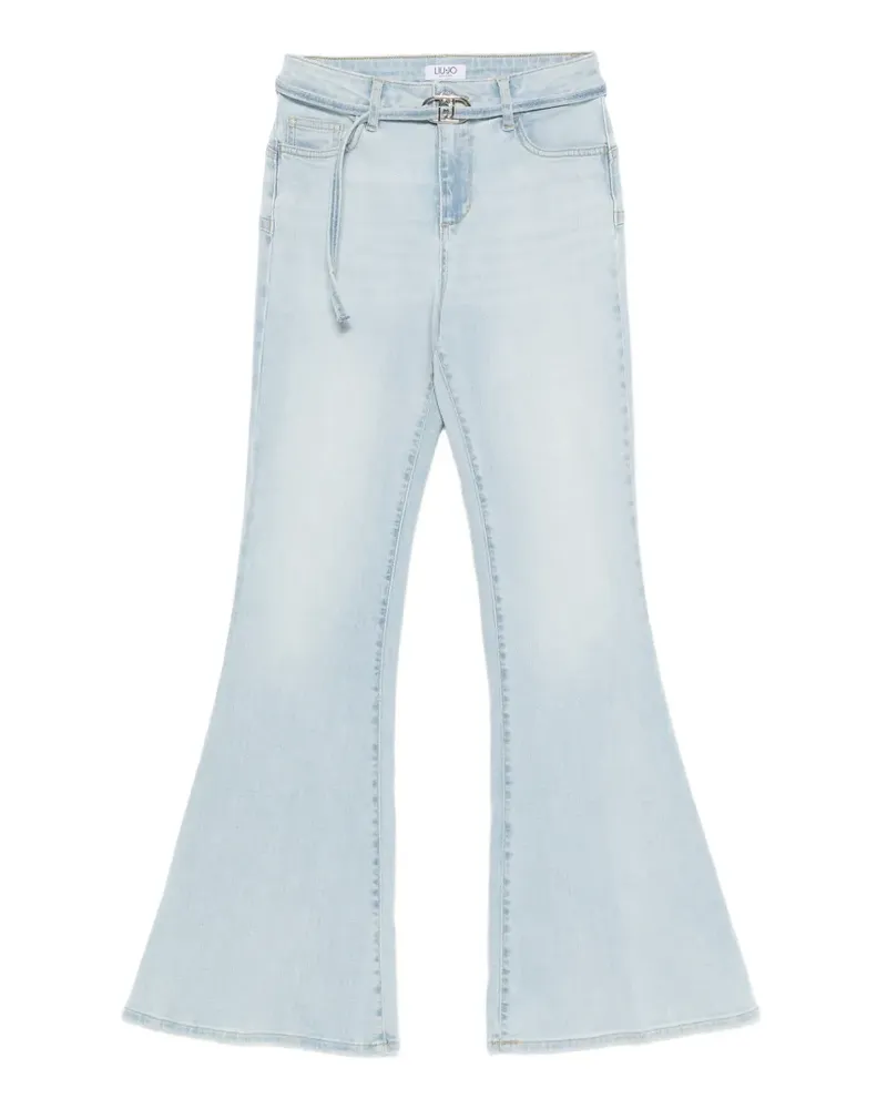 Liu Jo pocket belted jeans - Blau Blau