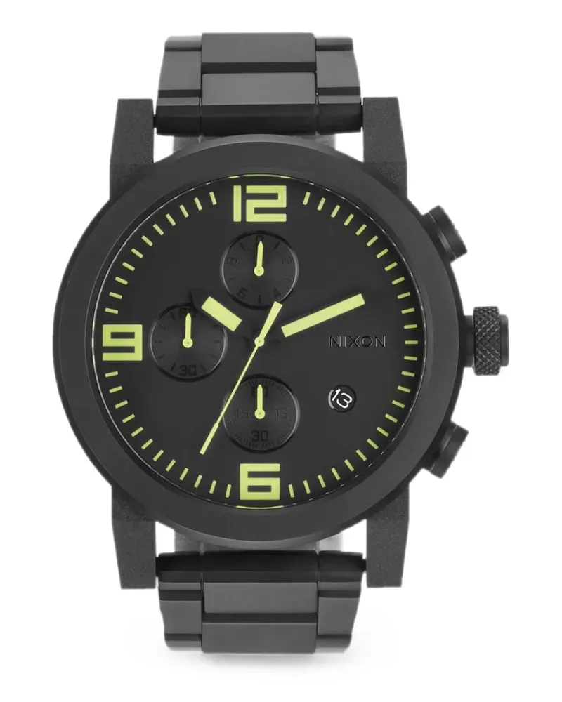 Nixon The Ride SS 4.9mm watch - Schwarz Schwarz