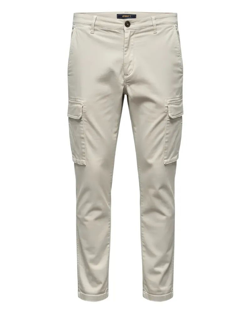 40Weft Cargohose mit geradem Bein - Nude Nude