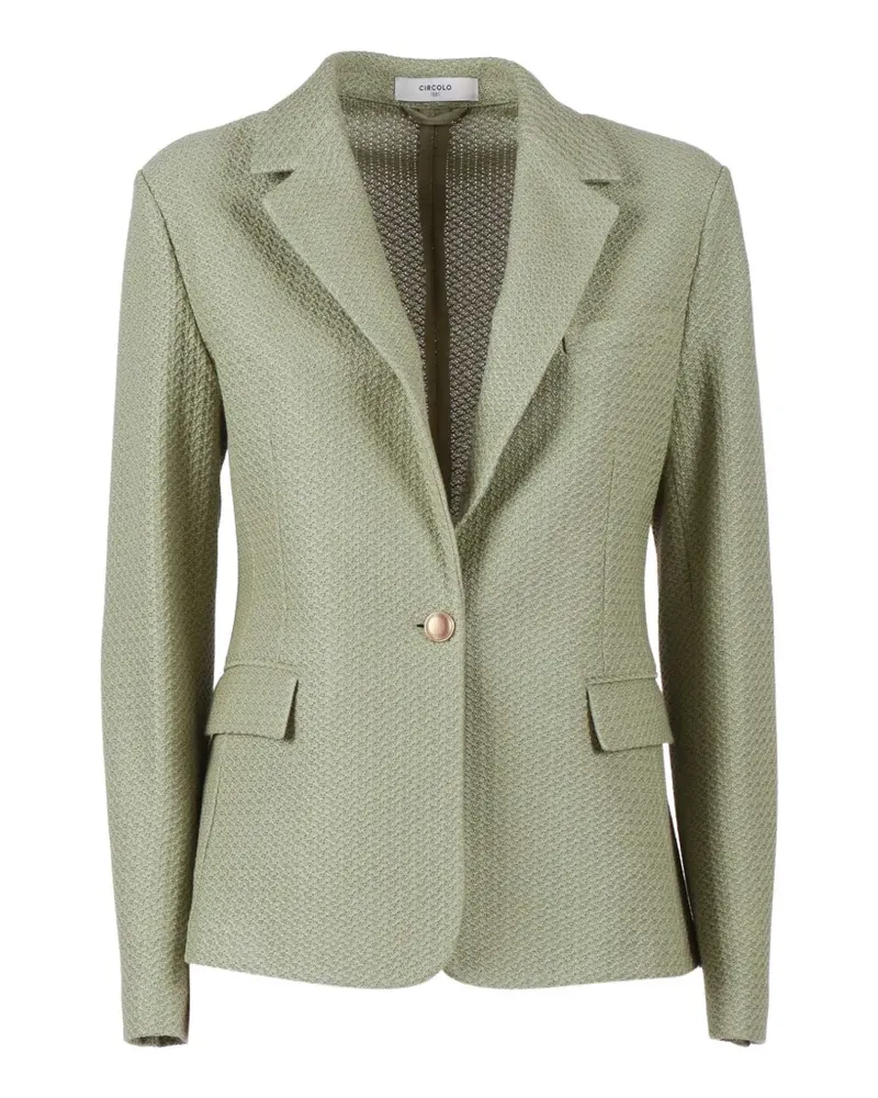 CIRCOLO 1901 slim-fit knit jacket - Grün Grün