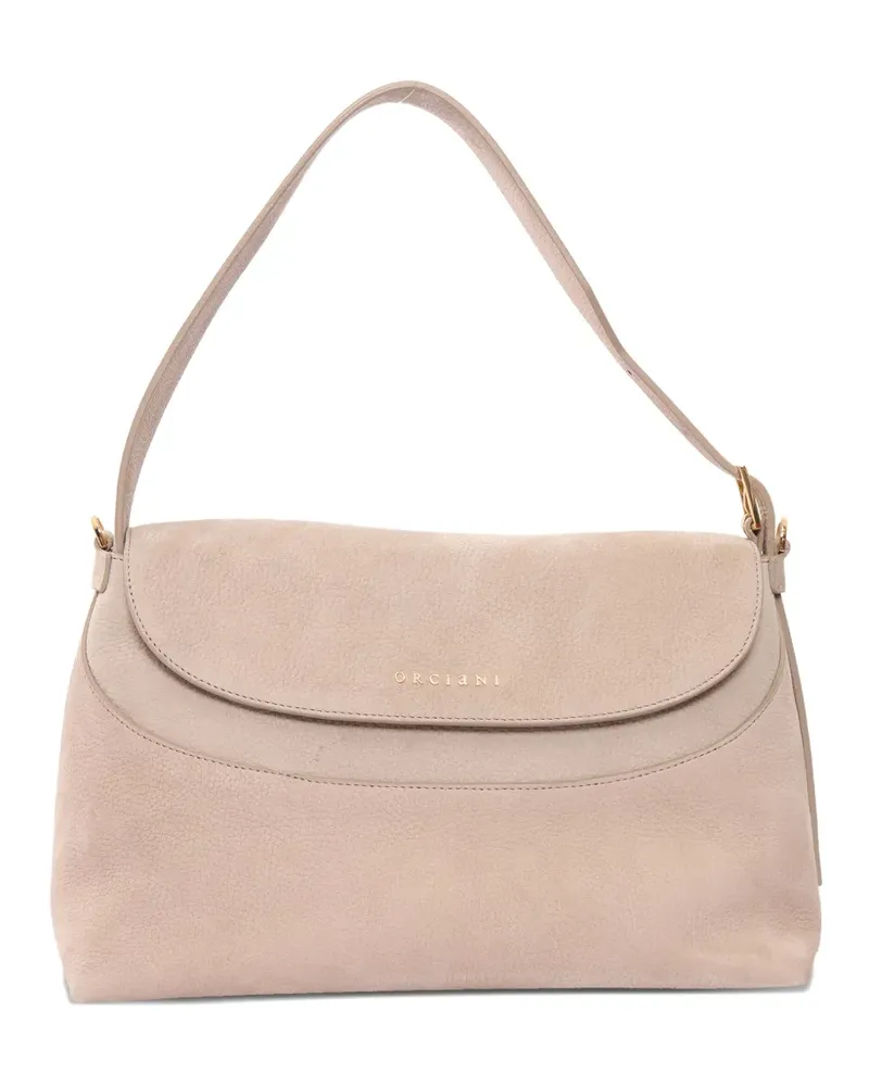Orciani Nana Schultertasche - Nude Nude