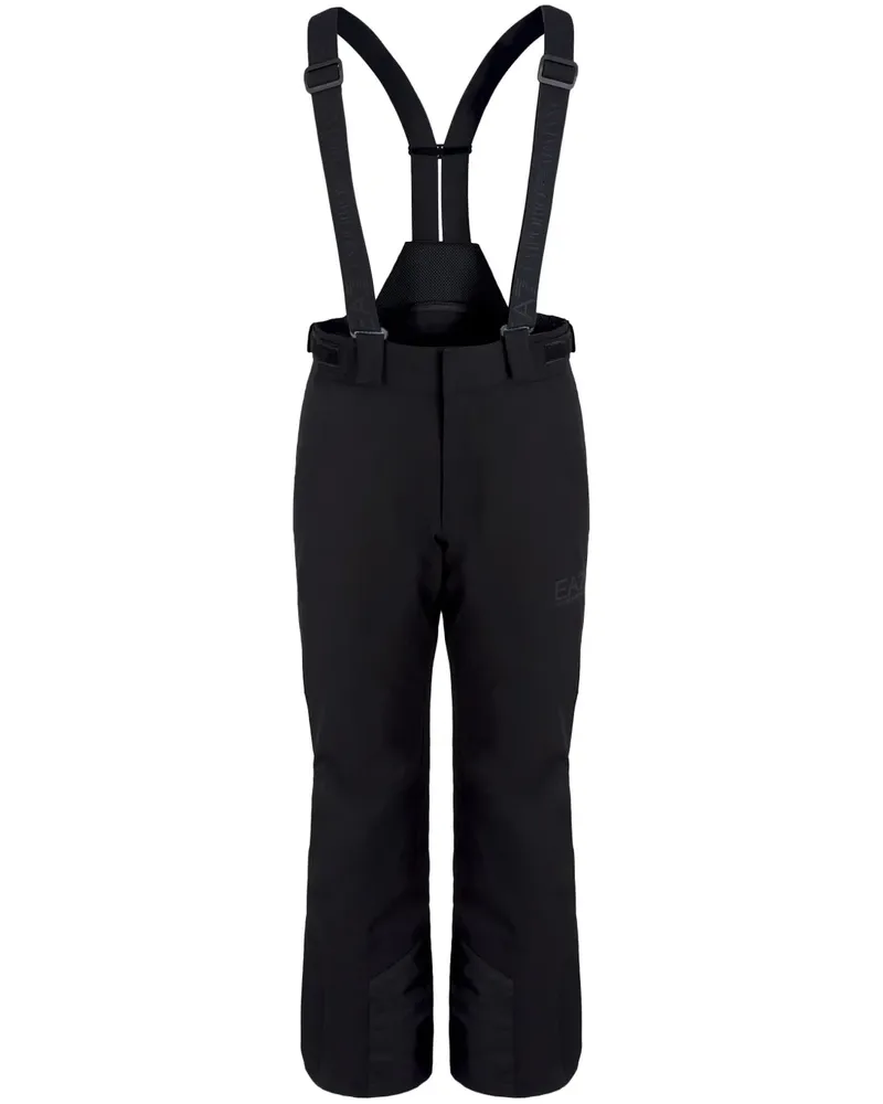EA7 Skihose mit geradem Bein - Schwarz Schwarz