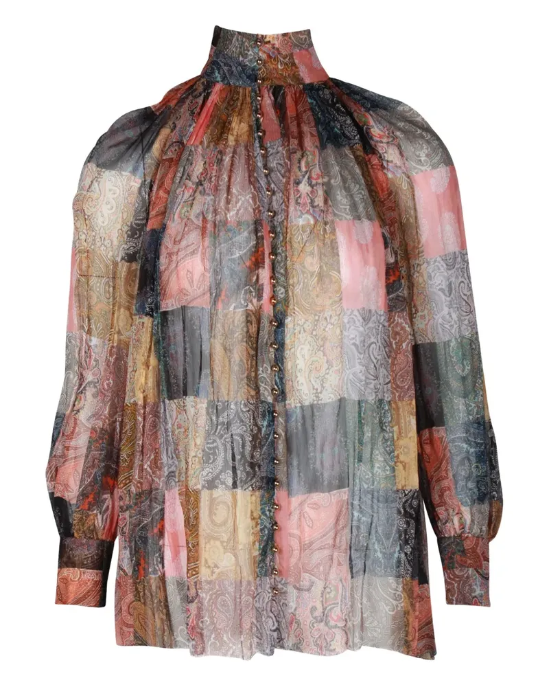 Zimmermann paisley-print blouse - Braun Braun