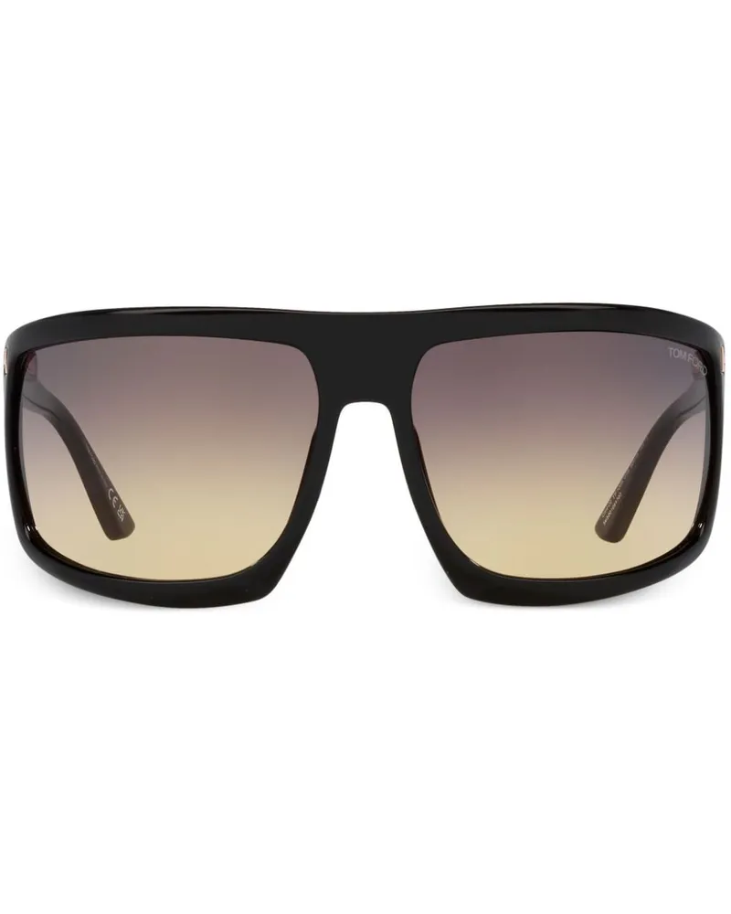 Tom Ford Clint-02 Sonnenbrille - Schwarz Schwarz