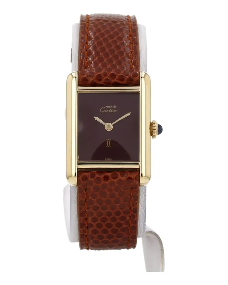 Cartier 1990s Tank Must 28mm watch - Rot Rot