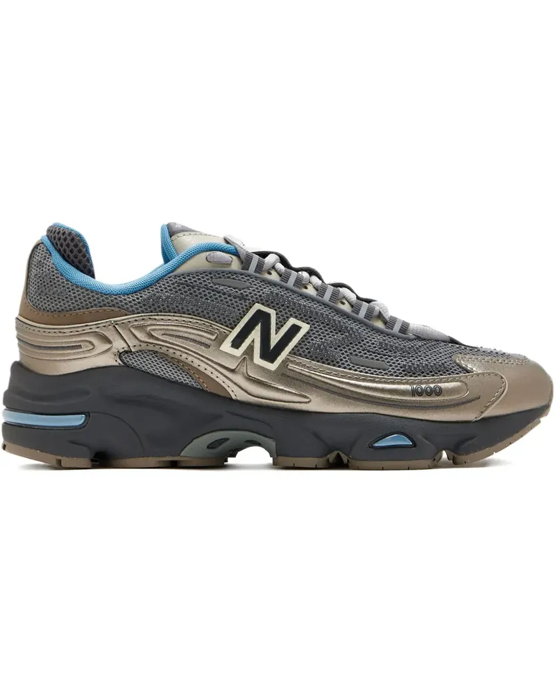 New Balance 1000 Sneakers mit Metallic-Mesh - Blau Blau