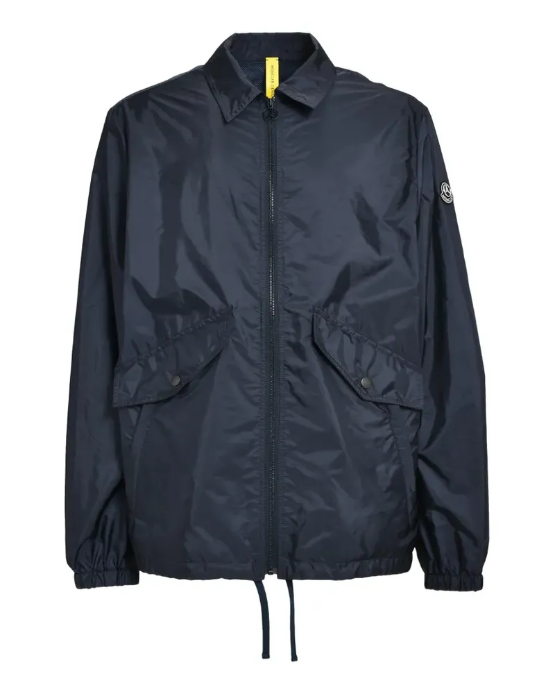 Moncler x Mercedes-Benz by NIGO Sopdu graphic-print jacket - Blau Blau