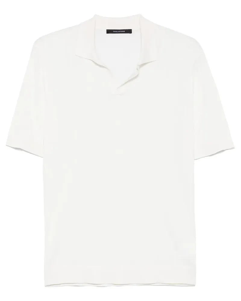 Tagliatore Pavel Poloshirt - Weiß Weiß