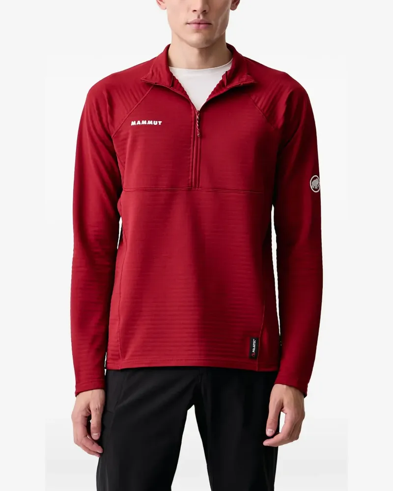 Mammut Taiss ML quarter-zip raglan-sleeve sweater - Rot Rot