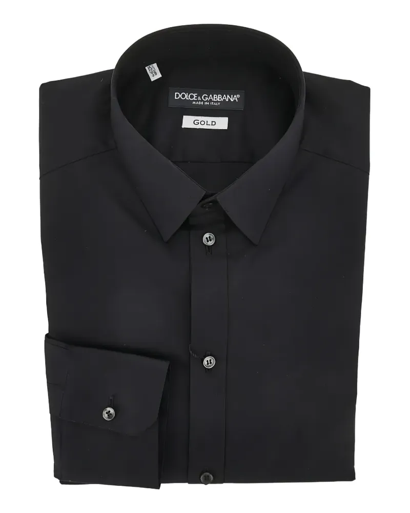 Dolce & Gabbana button shirt - Schwarz Schwarz