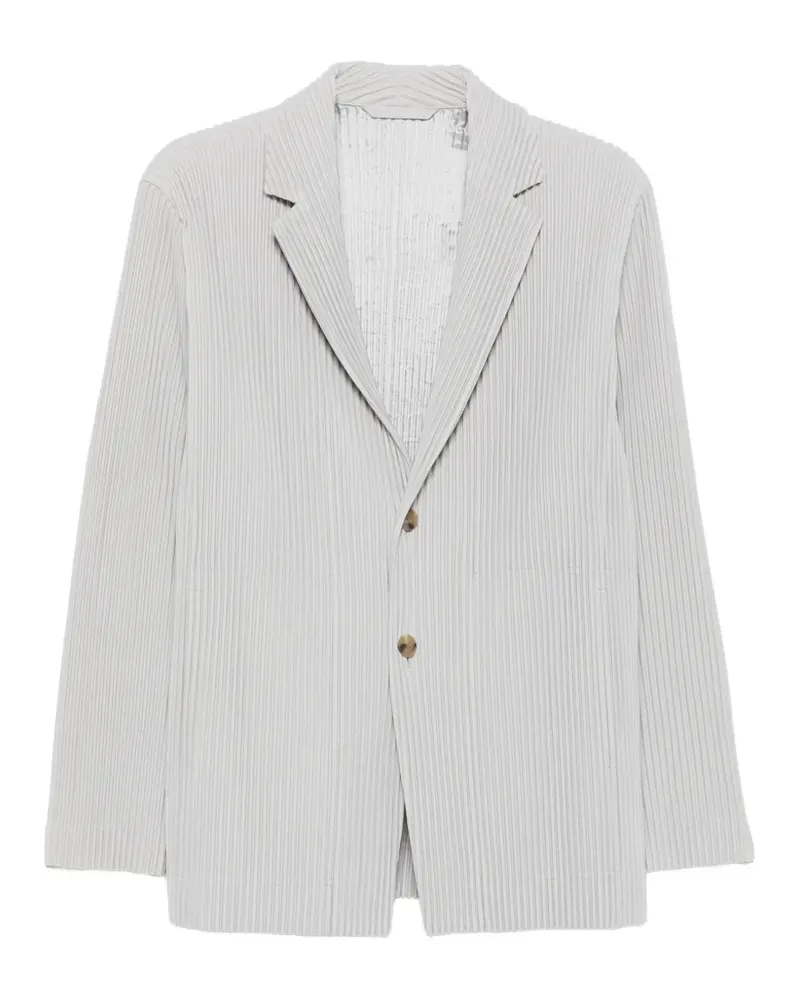 Issey Miyake Sakko mit fallendem Revers - Grau Grau