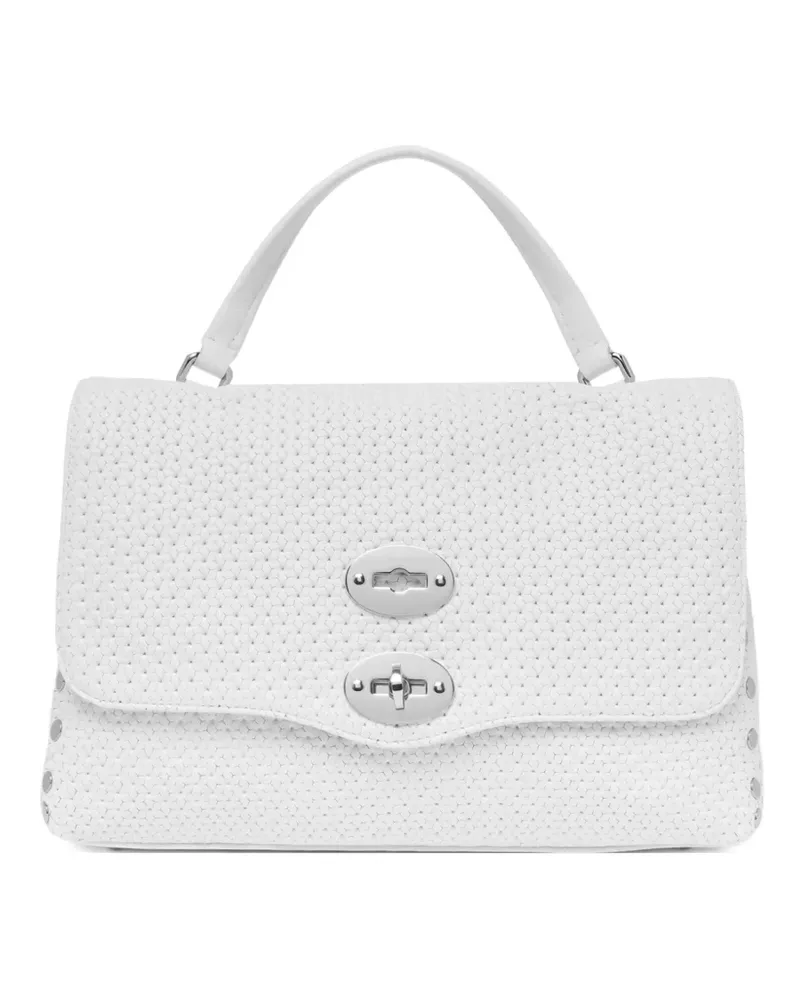 Zanellato Tote Bag mit Lock - Weiß Weiß