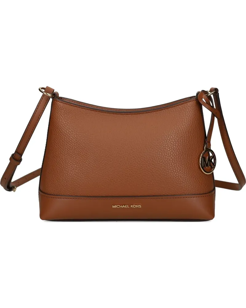 Michael Kors logo charm cross body bag - Braun Braun