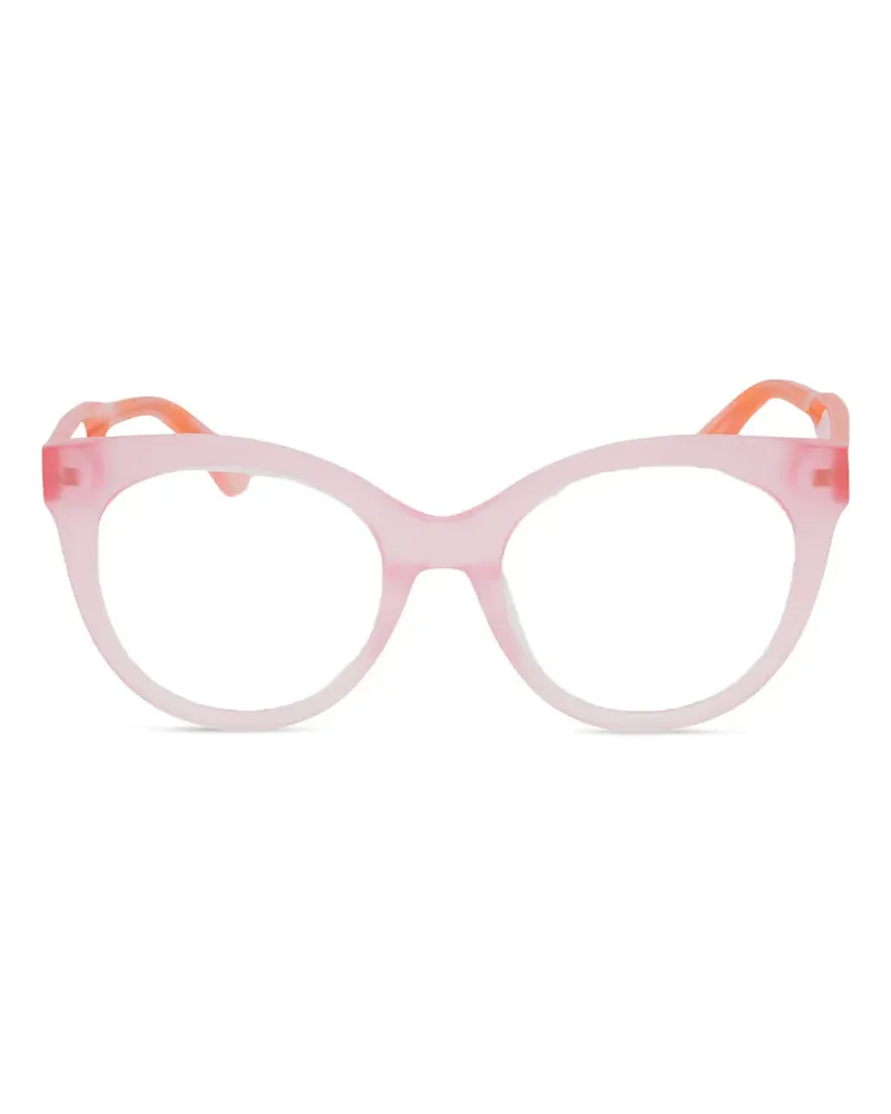 Moschino round-frame glasses - Rosa Rosa