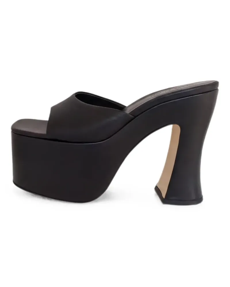 Magda Butrym Sandalen mit Plateausohle - Schwarz Schwarz