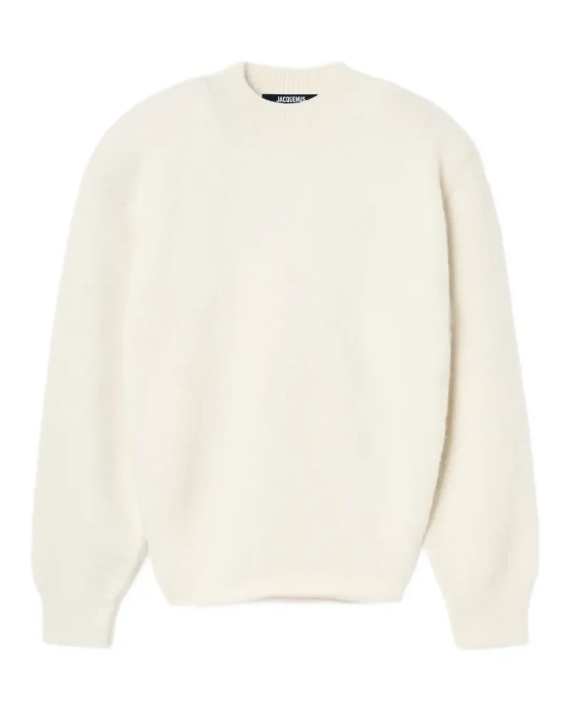 Jacquemus Langärmeliger Pavane Pullover - Nude Nude