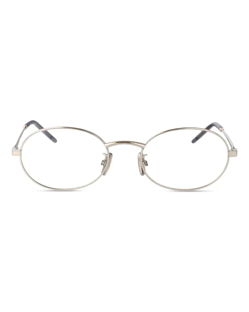 Givenchy Brille mit ovalem Gestell - Silber Silber