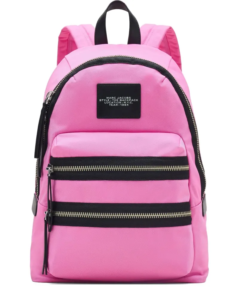 Marc Jacobs Großer The Biker Rucksack - Rosa Rosa