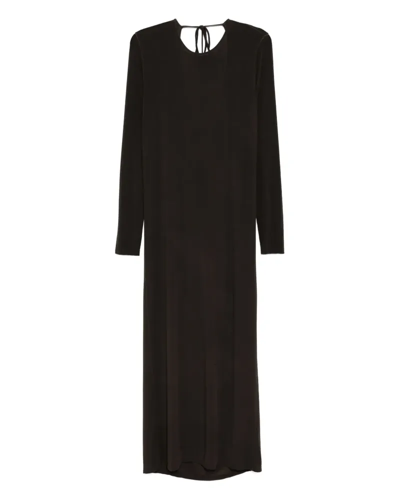 Uma Wang Kleid mit U-Ausschnitt - Braun Braun