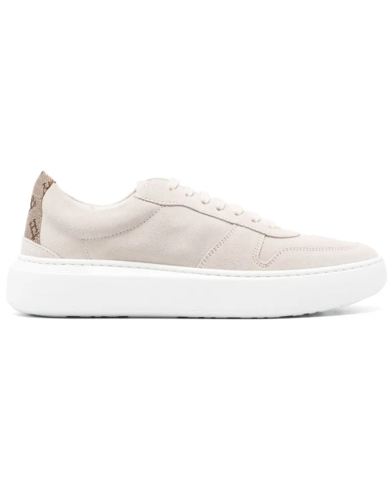 Herno Sneakers aus Wildleder - Nude Nude