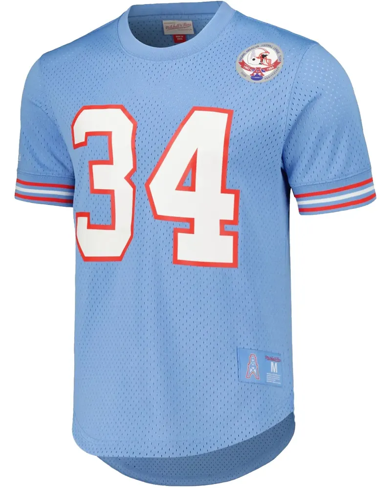 Mitchell & Ness NFL N&N "Oilers 1983 Earl Campbell" T-Shirt - Blau Blau