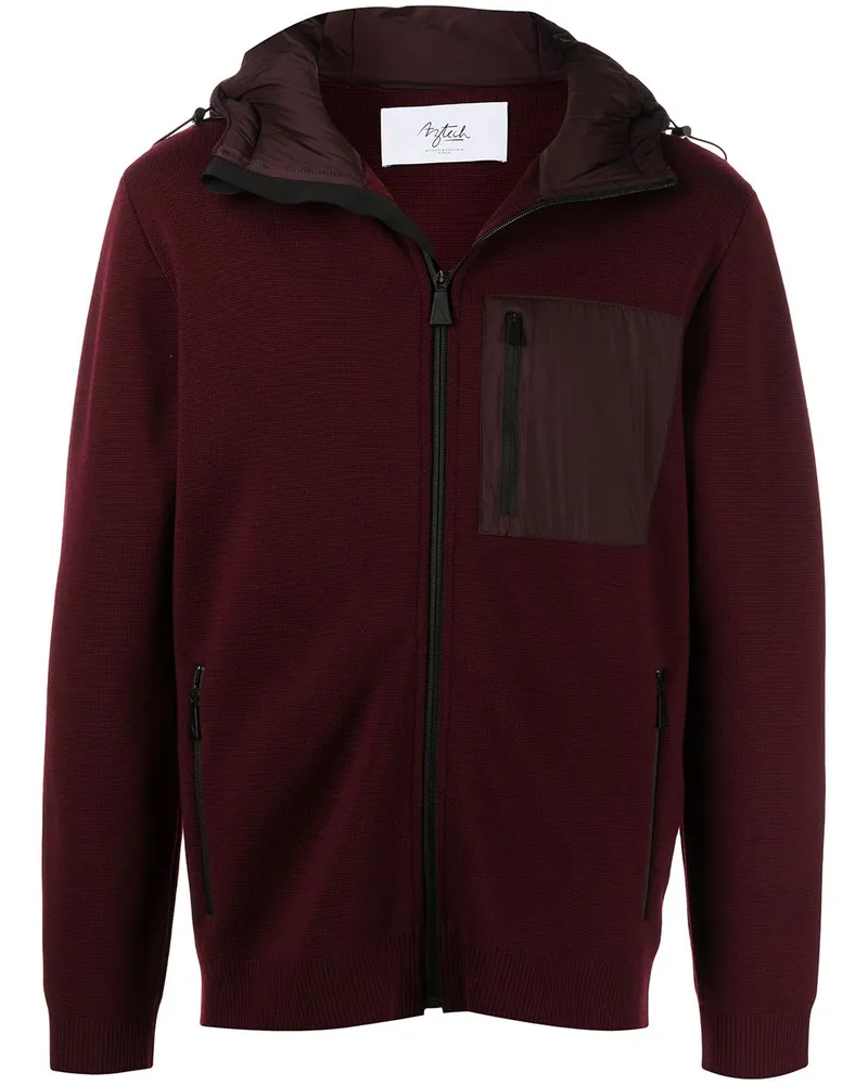Aztech Mountain Matterhorn Thermo-Hoodie - Rot Rot