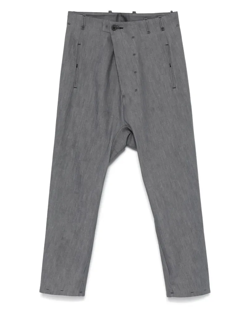 Boris Bidjan Saberi Asymmetrische Hose - Grau Grau