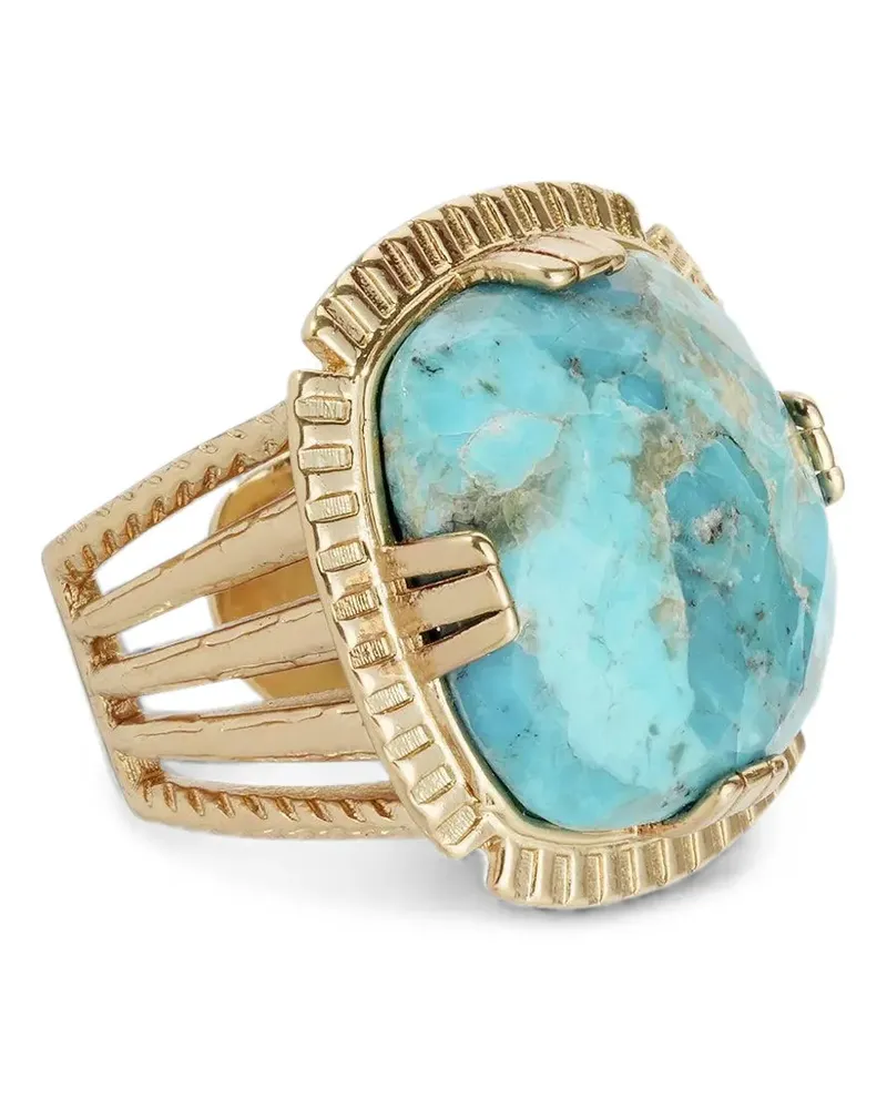 Gas Bijoux Arty Chevaliere Ring - Gold Gold