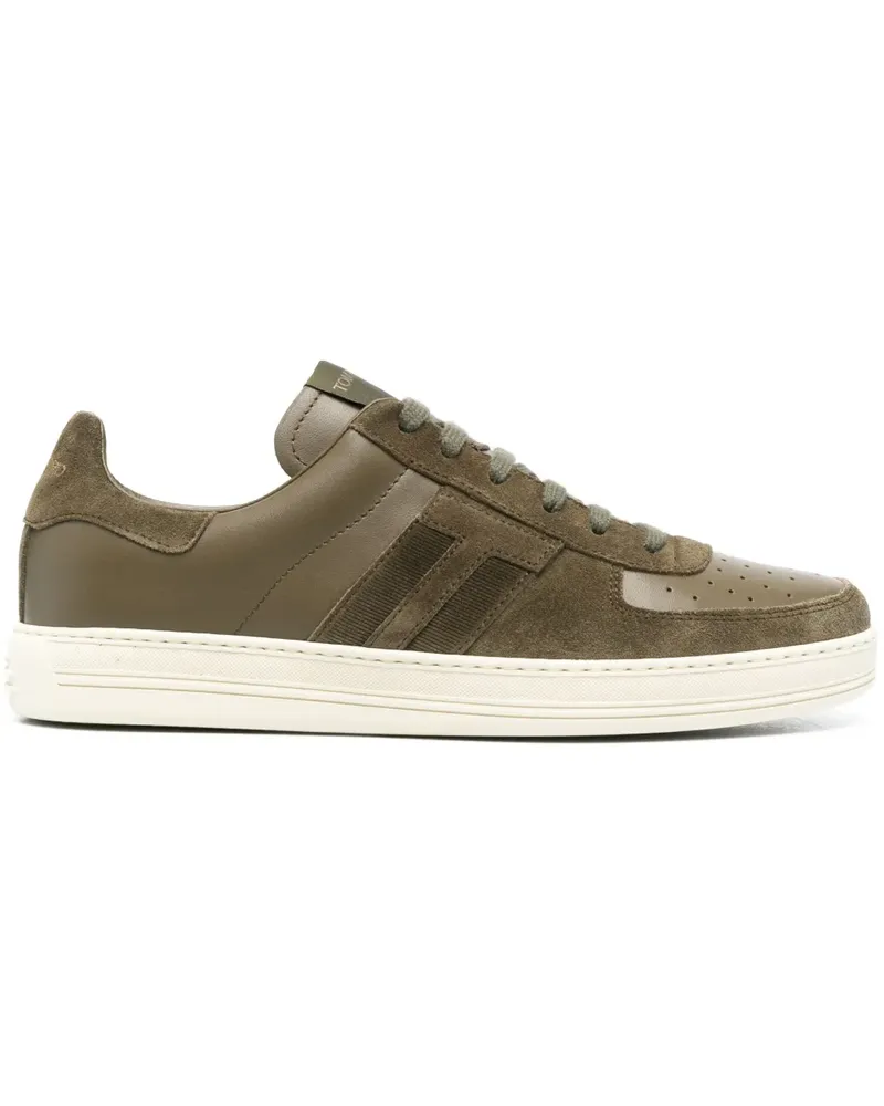 Tom Ford Radcliffe Sneakers mit Einsätzen - Grün Grün