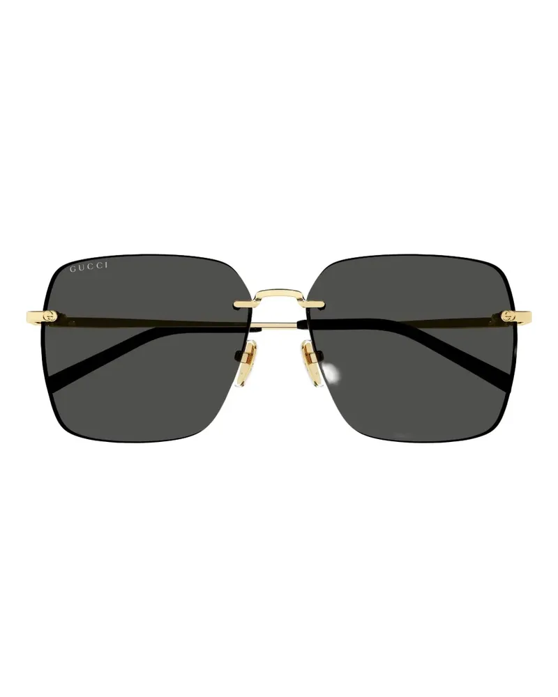 Gucci Eckige GG1955SA Sonnenbrille - Gold Gold