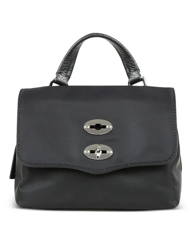 Zanellato small Postina Rimboccata Tokyo tote bag - Schwarz Schwarz