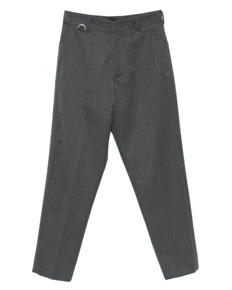Low Brand Hose mit D-Ringdetail - Grau Grau