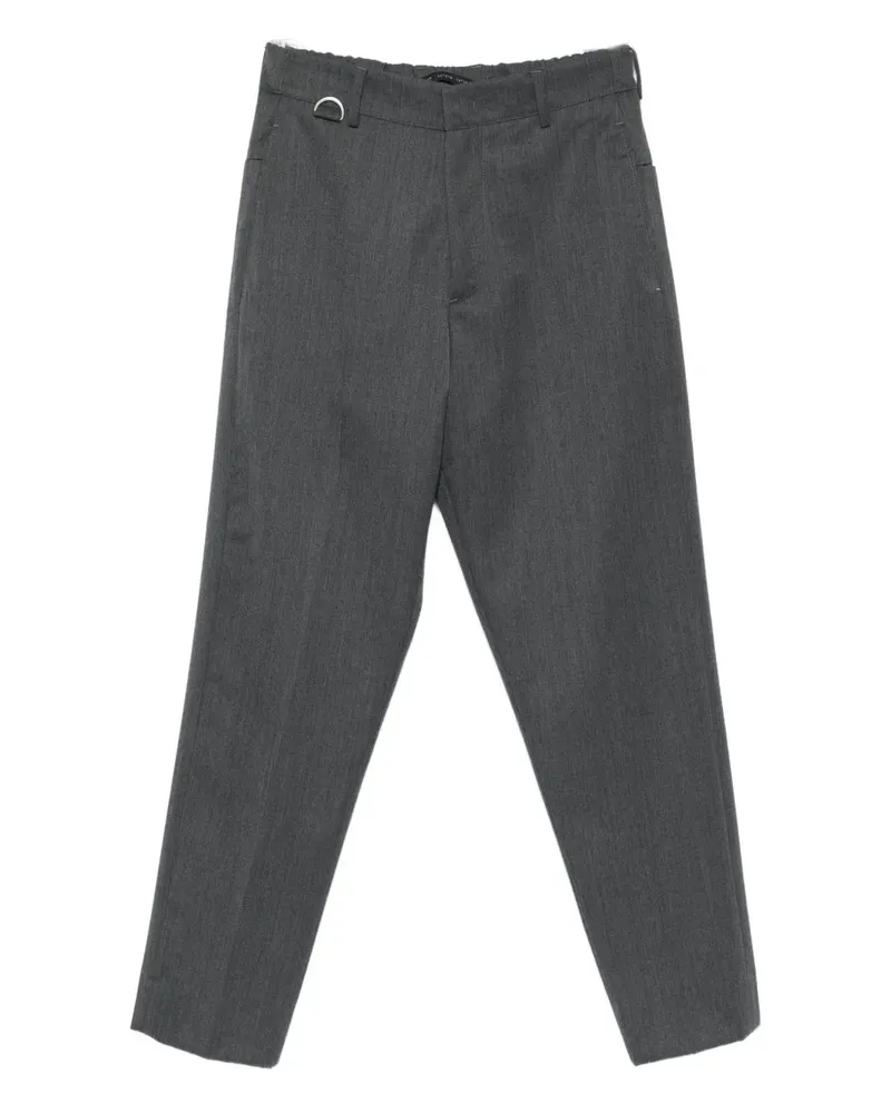 Low Brand D-ring detail trousers - Grau Grau