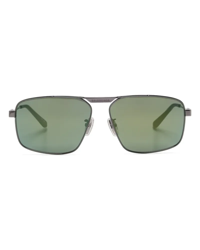 Balenciaga Tag 2.0 Pilotenbrille - Schwarz Schwarz