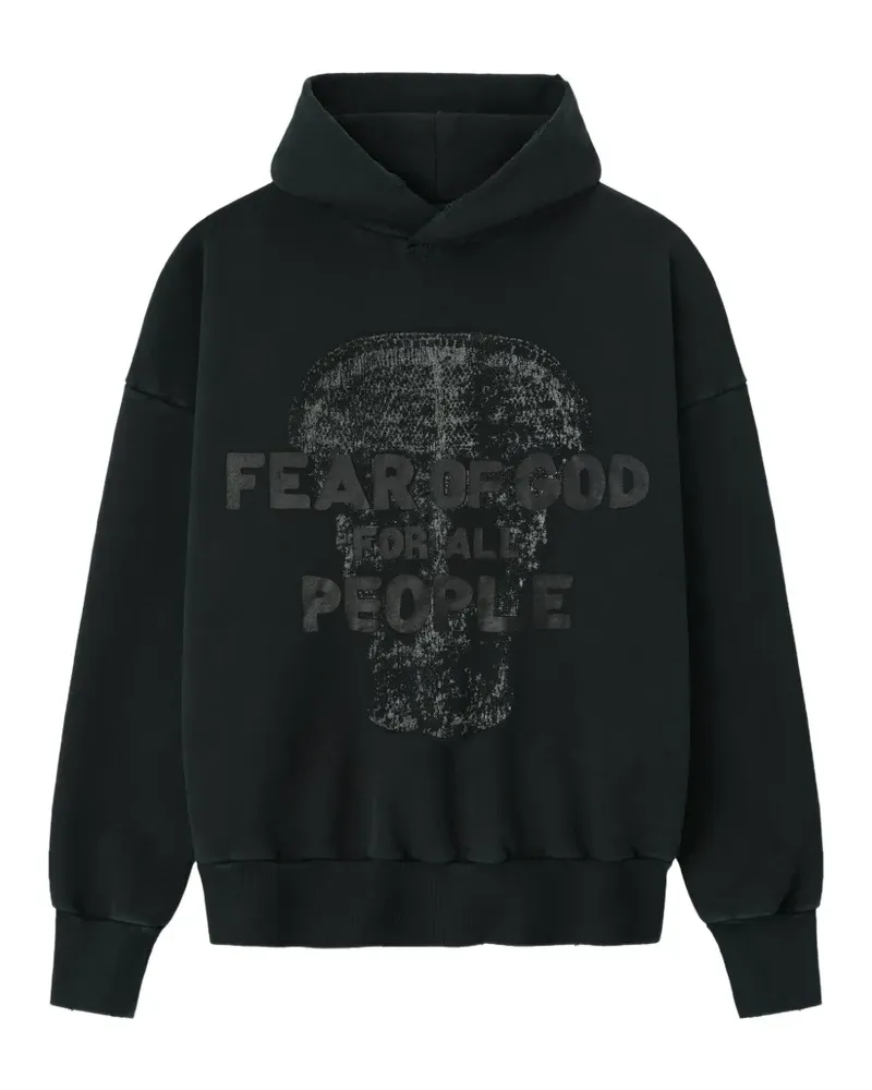 Fear of God Hoodie mit grafischem Print - Grau Grau