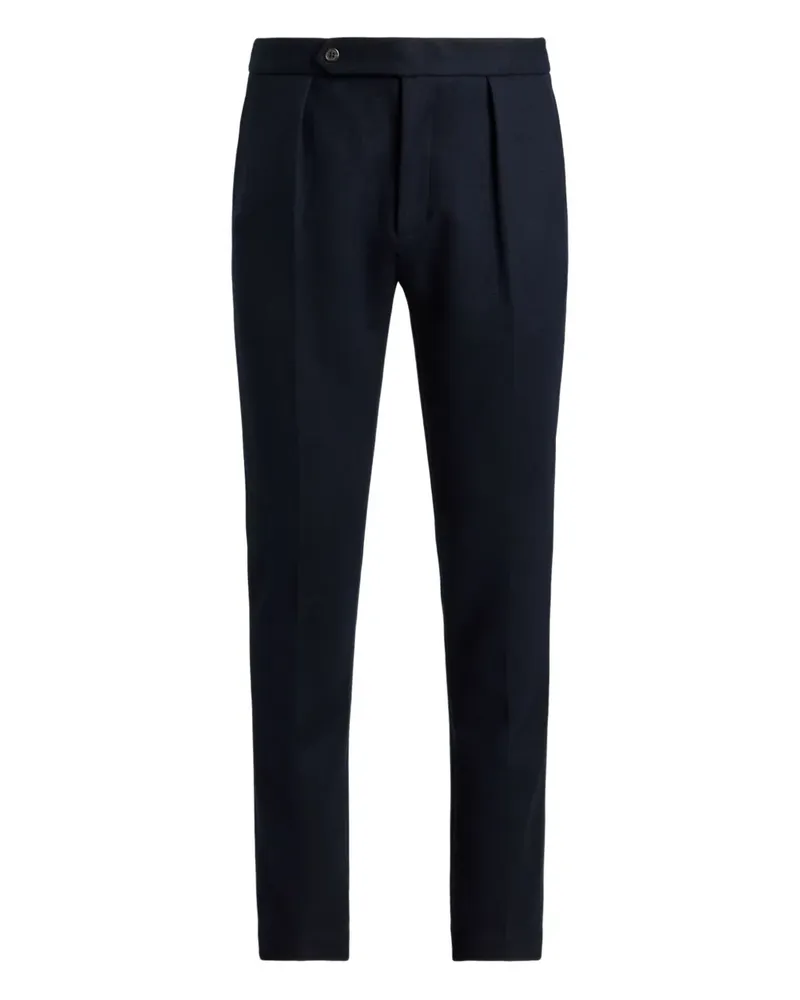 Ralph Lauren pleated-front trousers - Blau Blau