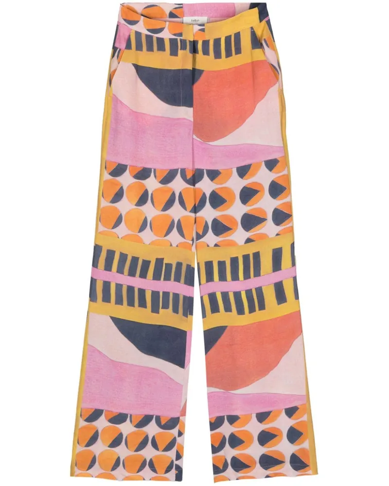 ba&sh Mallory Hose mit weitem Bein - Rosa Rosa